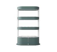 Hydroponics Growing System, Tour Hydroponique D'intérieur, Aeroponic Tower avec Télécommande, Minuterie Automatique et éclairage de Croissance, pour Herbes Aromatiques, Légumes et Fruits(Green,105cm/4