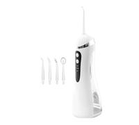 Hydropropulseur Dentaire - Irrigateur Buccal Rechargeable Sans Fil Réservoir 200ml,Hydropropulseur Dentaire Avec 3 Modes,pour Maison Voyage Bureau Douche Salle de Bain Après-Repas Adultes Appareils