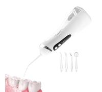 Hydropropulseur Dentaire - Nettoyeur Rechargeable Sans Fil 200ml | Appareil de Nettoyage Dentaire Electrique 3 Modes | Pour les Appareils Dentaires Après le Repas Maison Voyage Salle de Bain Douche Li
