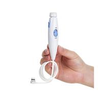 Hydropulseur Buccal, Ensemble De 9 Embouts Rechange For Jet D'eau Dentaire, Tuyau Et Poignée, Blanc, Modèle Rechargeable, Compatible Avec WP660 WP100(WP100 - Slide White)