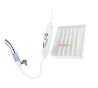 Hydropulseur de robinet, hydropulseur pour usage familial | Irrigateur oral à 6 buses, hydropulseur non électrique pour robinet | Nettoyage des dents de sécurité, soins bucco-dentaires réglables et po