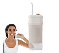 Hydropulseur de voyage rechargeable à 3 modes | Nettoyeur de dents électrique rechargeable étanche pour un usage quotidien, une nuit, un anniversaire