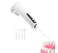 Hydropulseur Dentaire | Outil d'Irrigation Buccal Rechargeable 200 ml - Hydropropulseur Dentaire Avec 3 Modes | pour Maison Voyage Bureau Douche Salle de Bain Après-Repas Adultes Appareils