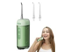 Hydropulseur Dentaire Portable, Irrigateur Buccal Nomade, Irrigateur 200ml Électrique Sans Fil Étanche Pour Maison Voyage Sport Adultes