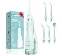 Hydropulseur dentaire pour dents, irrigateur buccal portable de 300 ml, réservoir amélioré, réservoir amovible, étanche IPX7, nettoyeur de dents de voyage rechargeable, machine électrique