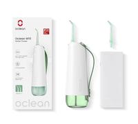 Hydropulseur dentaire sans fil Oclean W10, hydropulseur portable avec 5 modes de soie dentaire et 4 embouts de jet remplaçables, rechargeable étanche IPX7, Quadpacer, minuterie intelligente, pour