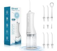 Hydropulseur Jet Dentaire Portable, Water Flosser aver Modes DIY, 300ML Étanchéité IPX7 Hydropulseur Dentaire, Rechargeable Oral Irrigator le Nettoyage Buccal et L'entretien Des Appareils Dentaires