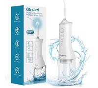 Hydropulseur Jet Dentaire Portable, Water Flosser aver Modes DIY, 300ML Étanchéité IPX7 Hydropulseur Dentaire, Rechargeable Oral Irrigator le Nettoyage Buccal et L'entretien Des Appareils Dentaires