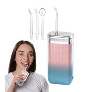 Hydropulseur Portable, Mode Pulsion Réglable Appareil Dentaire, Avec 4 Silencieux Portable Etanche Réservoir 200ml pour Entretien Implants