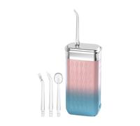 Hydropulseur Portable - Mode Pulsion Réglable Appareil Dentaire - Hydropulseur Sans Fil Réglable avec Mode de Pulsation Silencieux et Étanche Réservoir 200ml pour Femmes Adolescentes