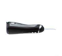 Hydropulseur sans fil 300 ml 3 modes de nettoyage en profondeur (noir) | 3 modes de nettoyage : pouls doux normal, réservoir de 300 ml, élimination profonde de la plaque dentaire