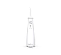 Waterpik Hydropulseur WF-10 sans fil, 4 embouts, charge USB magnétique 4h, étanche, 2 niveaux, Blanc