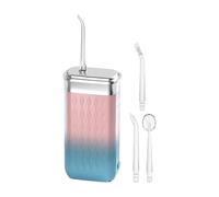 Hydropulseurs Portables Pour Voyage - Mode Pulsion Réglable Appareil Dentaire - Réservoir 200ml Silencieux Étanche Pression Réglable Avec 4 Buses Pour Nettoyage Dentaire Adultes Et Adolescents