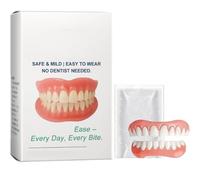 Hydroshape Thermo-Adaptive Smart Full Dentur, Hydroshape Premium Dentures, Silicone Reline Dentures Set, Lower Dentures for Men and Women Ideal for Comfort and Beauty (1Pcs)