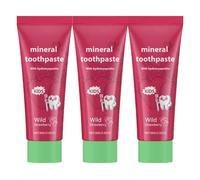 Hydroxyapatite Dentifrice à la fraise - Conçu pour les enfants, Dentifrice Natural Probiotic Hydroxylapatite pour enfants, Dentifrice contre les caries dentaires pour protéger l'émail (3)