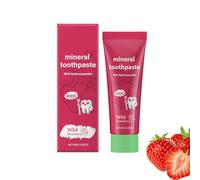 Hydroxyapatite Strawberry Toothpaste, Children Restorative Whitening Mineral Toothpaste, Natural Probiotic, Enamel Protection (1)
