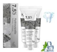 Hydroxyapatite Toothpaste for Advanced Enamel Protection, Nano Hydroxyapatite T-oothpaste, Gentle and Effective Formula, Fluoride-Free Toothpaste for Sensitive Teeth-120g (3)
