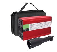 HYDTGZ Chargeur de Batterie de Voiturette de Golf 48 Volts 5/6/8/15/17/18 Ampères pour Voiturette de Golf, Prise Ronde à 3 Broches pour Chargement de Batterie au Plomb,48v 15a