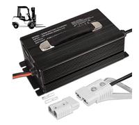 HYDTGZ Chargeur de Batterie Haute Puissance pour Chariot Élévateur 12 V/24 V/36 V/48 V/60 V/72 V avec Prise Anderson et Écran LCD, Charge d'entretien,A/72v 20a,120A