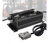 HYDTGZ Chargeur de Batterie pour Chariots Élévateurs 12V/24V/36V/48V/60V/72V Compatible Batteries au Plomb Connecteur Anderson 50A Charge d'entretien et Protections Multiples,48v 20a