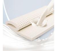 HYDTGZ Matelas en Latex Naturel pour Lit Simple Double Hôtel Famille King Size Queen Size Twin Double Housse Bio Incluse,90x190x3cm