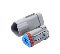 HYEBNP Connecteur étanche Automobile à 3 Broches avec résistance de 120 ohms AT04-3P-RJ120 DT04-3P-P006 DT06-3S-P006 (Femelle)(Female and Male)