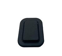 HYEBNP Kit de réparation de Capuchon de Garniture de Bouton en Caoutchouc for poignée de Porte extérieure, Compatible avec Cayenne 92A S Turbo GTS 2011-2018 (Argent)(Right-1PC)