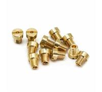 HYEBNP Lot de 25 Jets Principaux de carburateur 55-115 M6 Filetage 6 mm for Dellorto for PHNL for PHVA for PHBH for PHBN for PHBG for VHBT buse d'injecteur de carburateur