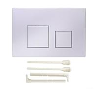 HYEBNP Plaque de déclenchement for réservoir encastré Geberit Sigma01, Sigma20, Sigma21, Sigma30, Sigma50, UP300 (doré)(Silver)