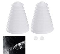 HYECHO Couvercle Anti Poussière pour Outil électrique 2 PCS,Accessoires pour scie, Bol à poussière,Joint élastique