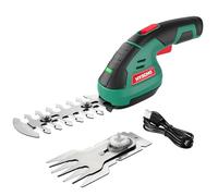 HYECHO Taille Haie sans Fil, Taille Haie 2 en 1, Batterie Intégrée 7,2 V 2 Ah, 2 Lames, Taille Haie électrique avec clé de Sécurité, Convient pour Le Désherbage et l'élagage des Arbres