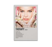 HYEDHGD MJIFEITherapy by Anne-Marie Poster mural vintage art couverture décoration de chambre esthétique pour chambre à coucher 50 x 75 cm sans cadre