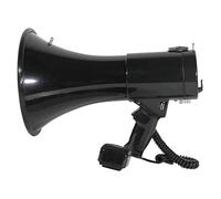 HYEFDWS Haut-Parleur mégaphone Portable de 50 W, enregistreur, Grand Volume, amplificateur portatif d'extérieur, Haut-Parleur léger