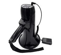HYEFDWS Mégaphone, mégaphone, mégaphone Portable 30 W, Haut-Parleur USB, enregistreur et amplificateur portatif léger pour l'enseignement de la Voix