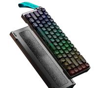 Hyekit EWEADN Tank68 Pro Clavier mécanique de jeu filaire à déclenchement rapide, coque en alliage d'aluminium, actionnement réglable, taux d'interrogation de 8 K Hz, joint d'effet Hall, RGB HotSwap