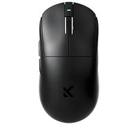 Hyekit MCHOSE A7 Souris de jeu sans fil ultra sans fil, double interrogation 8K, 42 000 DPI, capteur optique PAW3950, légère 59 g, 5 boutons programmables, batterie de 130 heures, pour PC et Mac, noir