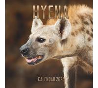 Hyena Calendar 2026: 14-Month Organizer from Nov 2025 to Dec 2026 | Perfect for Home, Office, School & Family Scheduling, For Men , Women , Girls , Boys