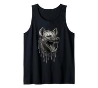 Hyène fondante dégoulinante féroce Hyaena Art Animal Graphic Débardeur