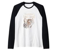 Hyène rieuse tachetée Hyena Lover Dark Humour Manche Raglan