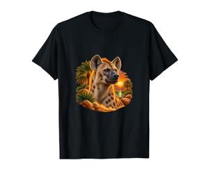 Hyène tachetée au Coucher du Soleil d'une Oasis du désert T-Shirt