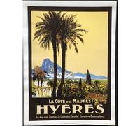 AFFICHE Hyères - Côte des Maures - PLM/Julien Lacaze - 30x40cm Poster