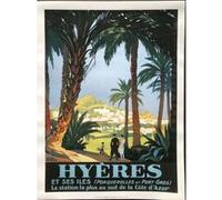 Hyères et Ses Iles - Porquerolles / Roger BRODERS - 30x40 cm - AFFICHE / POSTER G