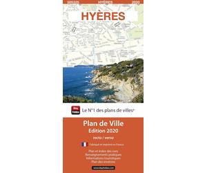 Hyères, Var - Plan de ville | Blay Foldex