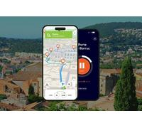 Hyères Visite audioguidée à pied 1h40 et 18 commentaires audios