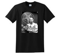 HYEWOI Anton LAVEY T Shirt Church of Satan Small Medium Large Or XL BlackM