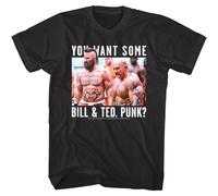 HYEWOI Bill & Ted 3 You Want Some Punk Men's T Shirt Face The Music Swoll Muscles BlackM