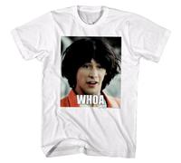 HYEWOI Bill & Ted Whoa Dudeen's T-Shirt Bogus Journey Excellent Adventures Keanu. WhiteWhiteM
