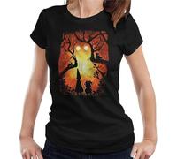 HYEWOI Enchanted Forest Over The Garden Wall Women's T-Shirt Black3XL