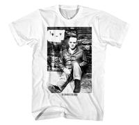 HYEWOI Silence of The Lambs Dr Hannibal Lecter Men's T Shirt Prisoner Mental Institute WhiteM
