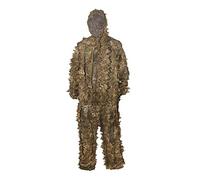 HYFAN Ghillie Costumes 3D Feuilles Woodland Camouflage Vêtements en Plein Air Armée Militaire Camo Vêtements pour la Chasse dans la Jungle, Paintball, Photographie de la Faune (Le Sable)